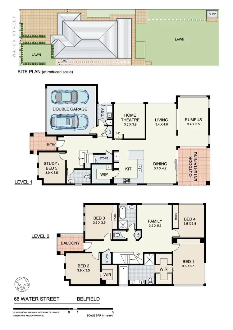 Floorplan of Homely house listing, 66 Water Street, Belfield NSW 2191