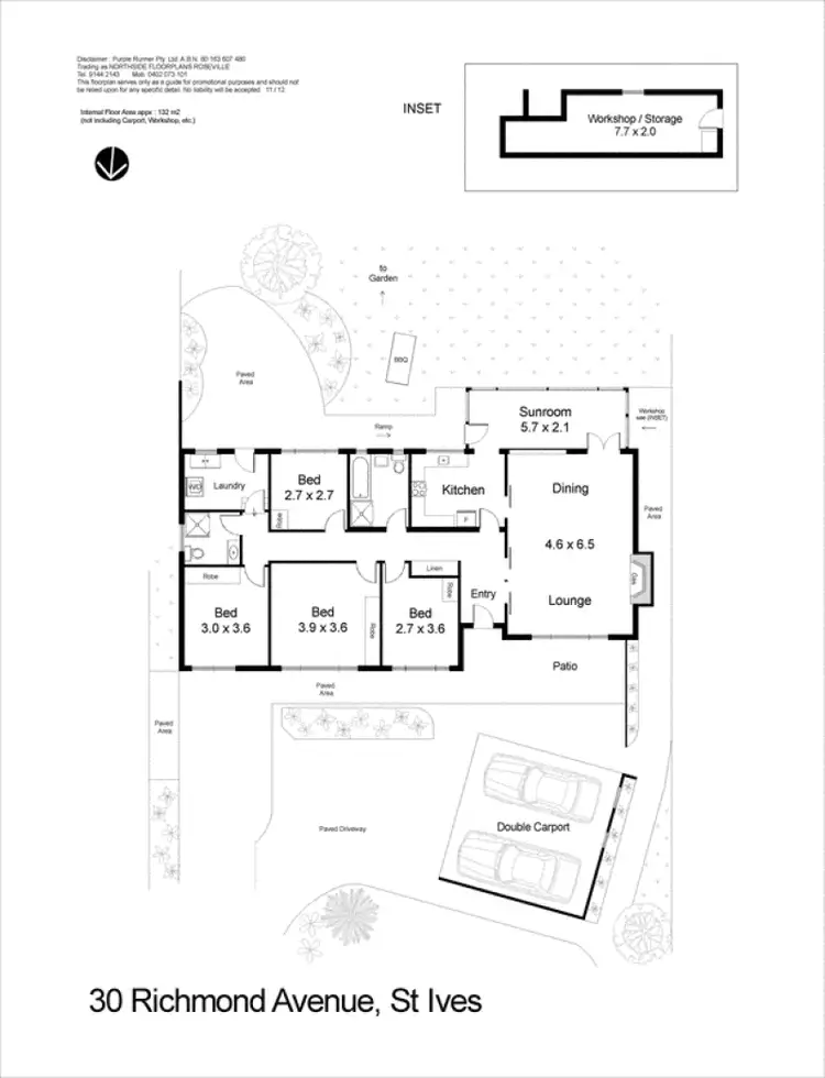 Floorplan of Homely house listing, 30 Richmond Avenue, St Ives NSW 2075