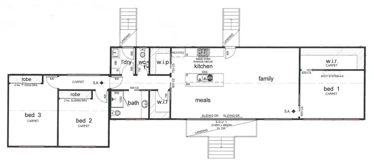 Floorplan of Homely house listing, 7 Arrandale Lane, Wentworth NSW 2648
