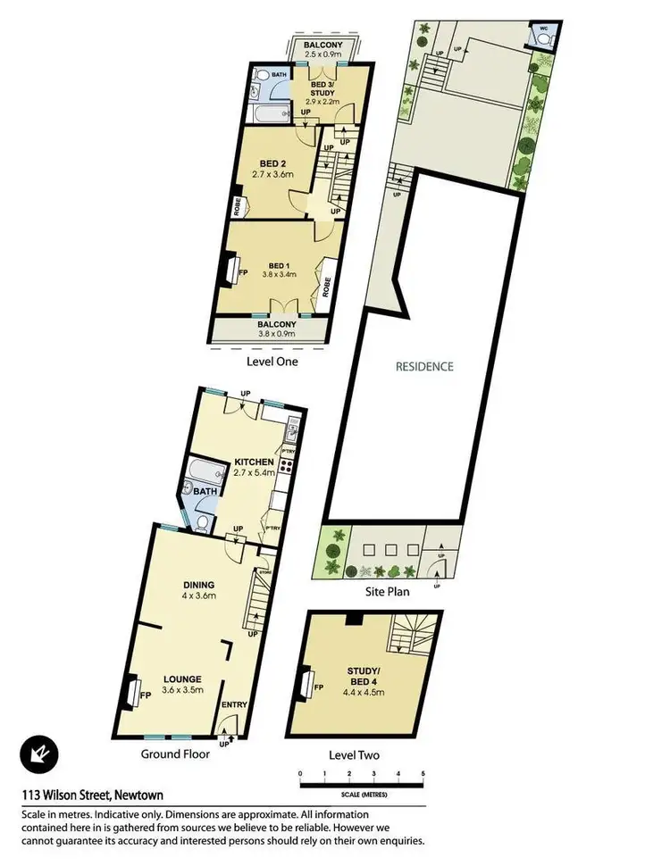 Floorplan of Homely house listing, 113 Wilson Street, Newtown NSW 2042