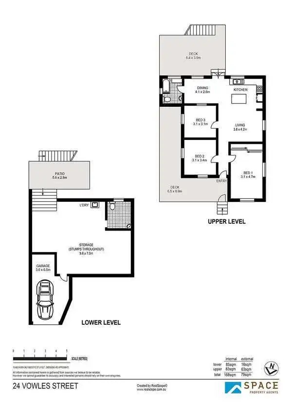 Floorplan of Homely house listing, 24 Vowles Street, Red Hill QLD 4059