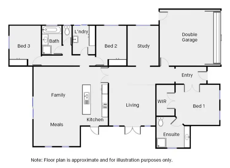 Floorplan of Homely house listing, 532 Deakin Avenue, Mildura VIC 3500