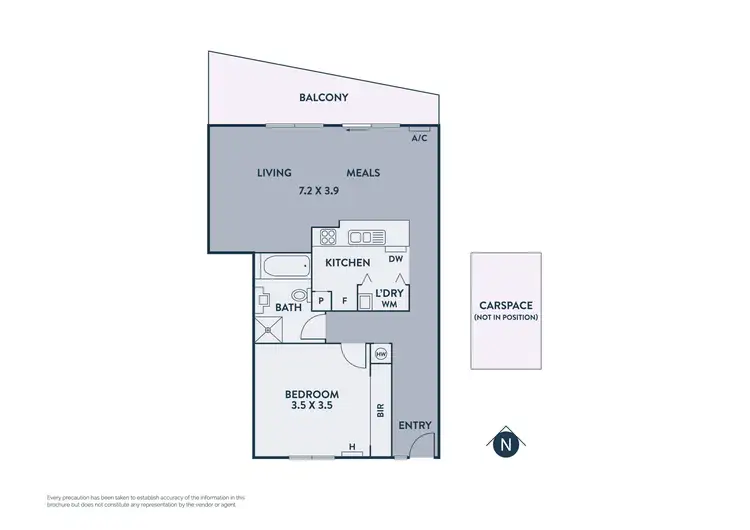Floorplan of Homely apartment listing, 37/337 Station Street, Thornbury VIC 3071