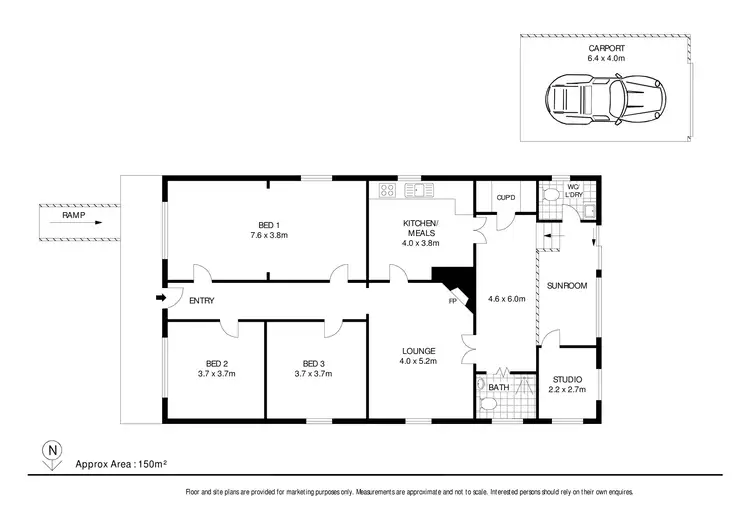 Floorplan of Homely house listing, 21 Dunbar Street, Stockton NSW 2295