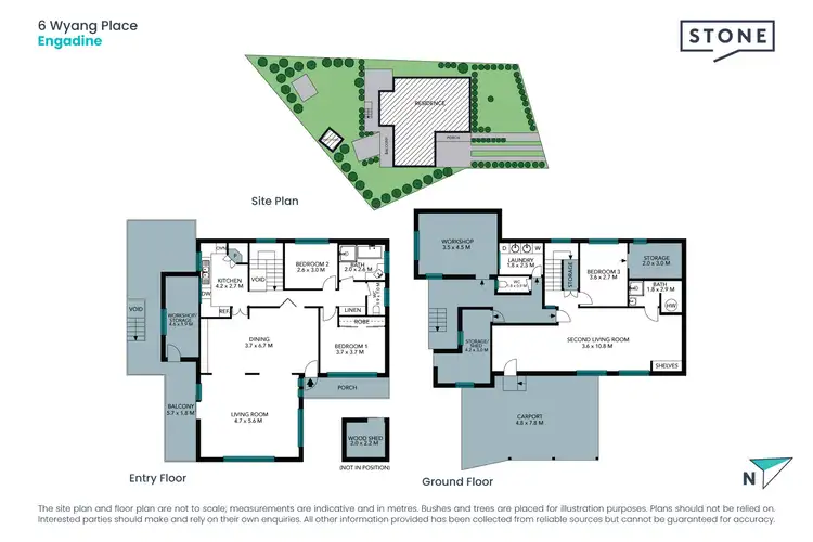 Floorplan of Homely house listing, 6 Wyang Place, Engadine NSW 2233