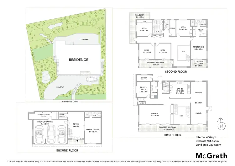 Floorplan of Homely house listing, 17 Emerstan Drive, Castle Cove NSW 2069