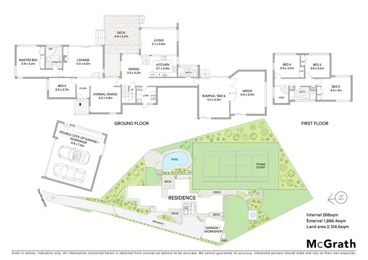 Floorplan of Homely house listing, 5 The Kingsway, Roseville Chase NSW 2069