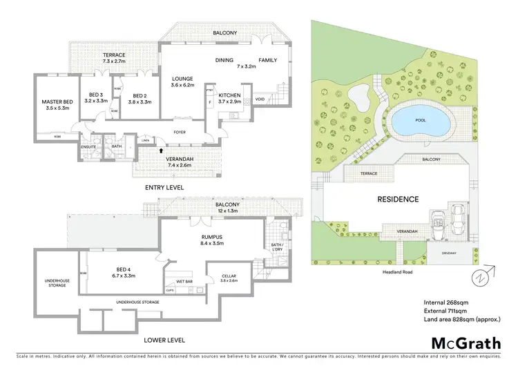Floorplan of Homely house listing, 25 Headland Road, Castle Cove NSW 2069