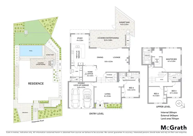 Floorplan of Homely house listing, 125 Deepwater Road, Castle Cove NSW 2069