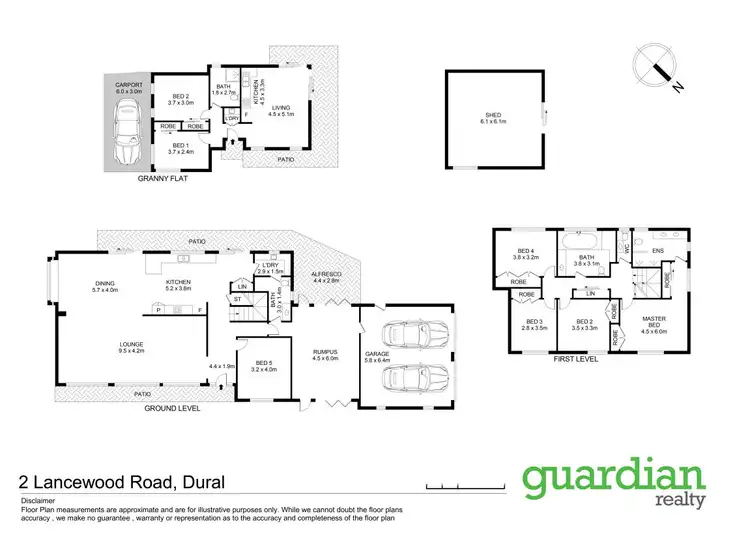 Floorplan of Homely house listing, 2 Lancewood Road, Dural NSW 2158