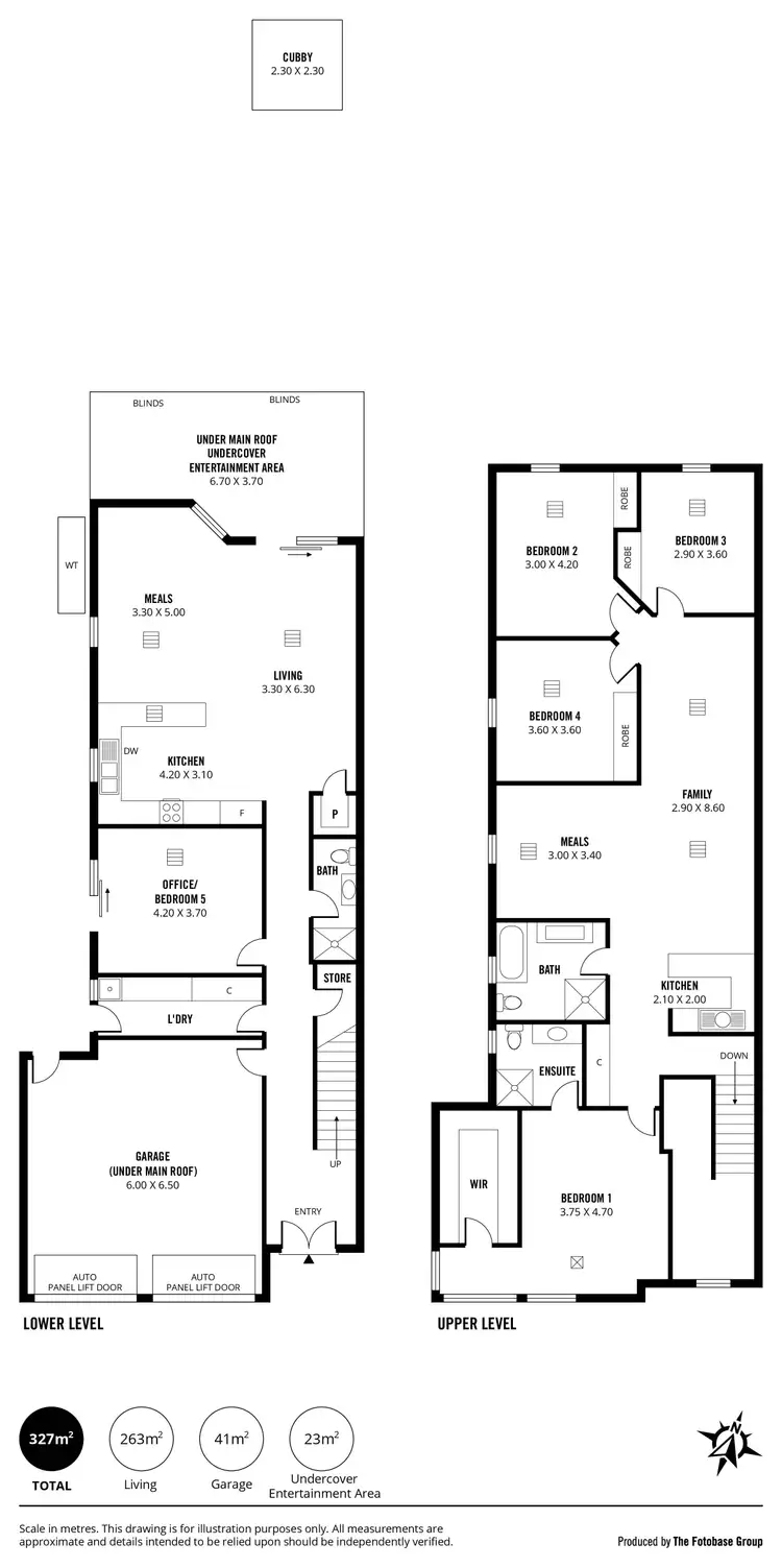 Floorplan of Homely house listing, 15a Hobart Road, Henley Beach South SA 5022