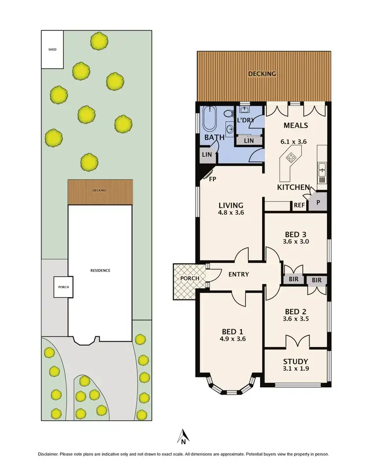 Floorplan of Homely house listing, 38 Southernhay Street, Reservoir VIC 3073