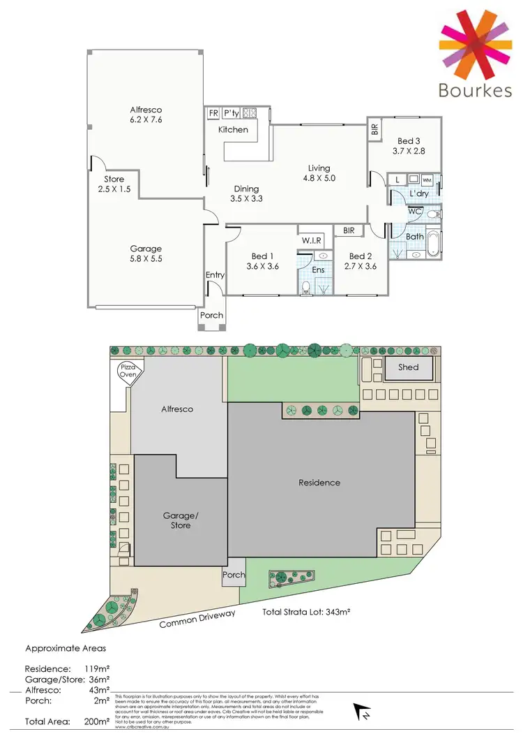 Floorplan of Homely house listing, 46B Alday Street, St James WA 6102