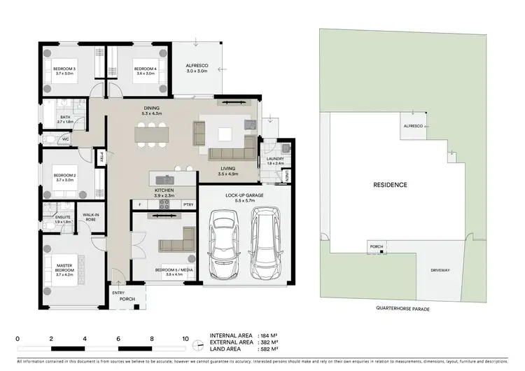 Floorplan of Homely house listing, 24 Quarterhorse Parade, Wadalba NSW 2259