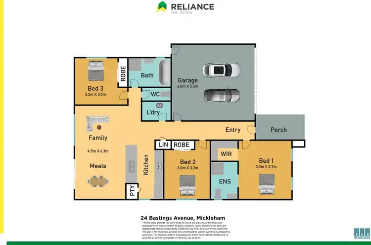 Floorplan of Homely house listing, 24 Bastings Avenue, Mickleham VIC 3064