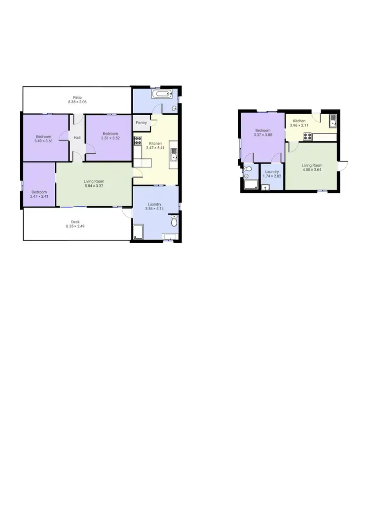 Floorplan of Homely house listing, 8 Little Snowy Creek Road, Eskdale VIC 3701