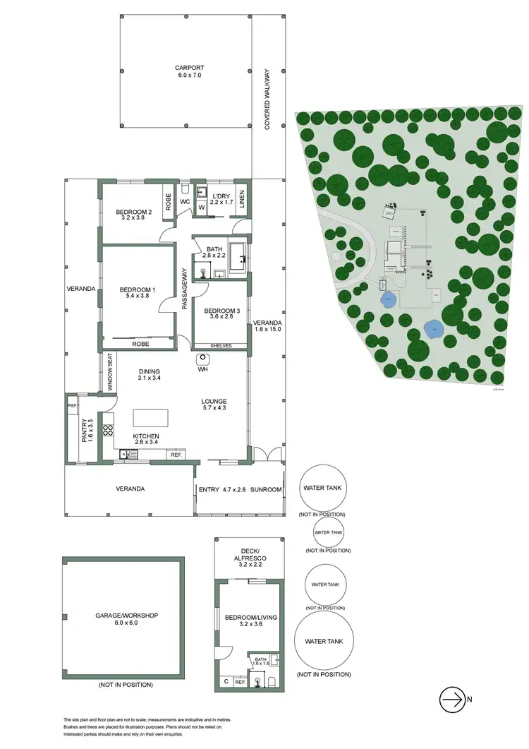 Floorplan of Homely house listing, 289 Scott's Lane, Porcupine Ridge VIC 3461