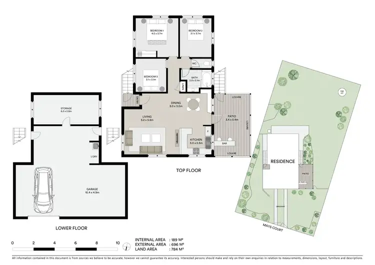 Floorplan of Homely house listing, 4 Mays Court, Aitkenvale QLD 4814