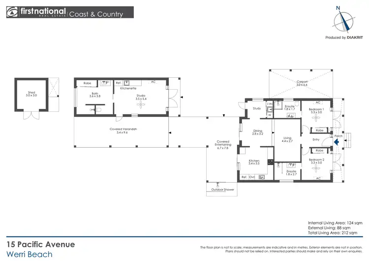 Floorplan of Homely house listing, 15 Pacific Avenue, Werri Beach NSW 2534