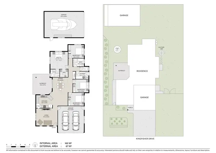 Floorplan of Homely house listing, 27 Kingfisher Drive, Yeppoon QLD 4703