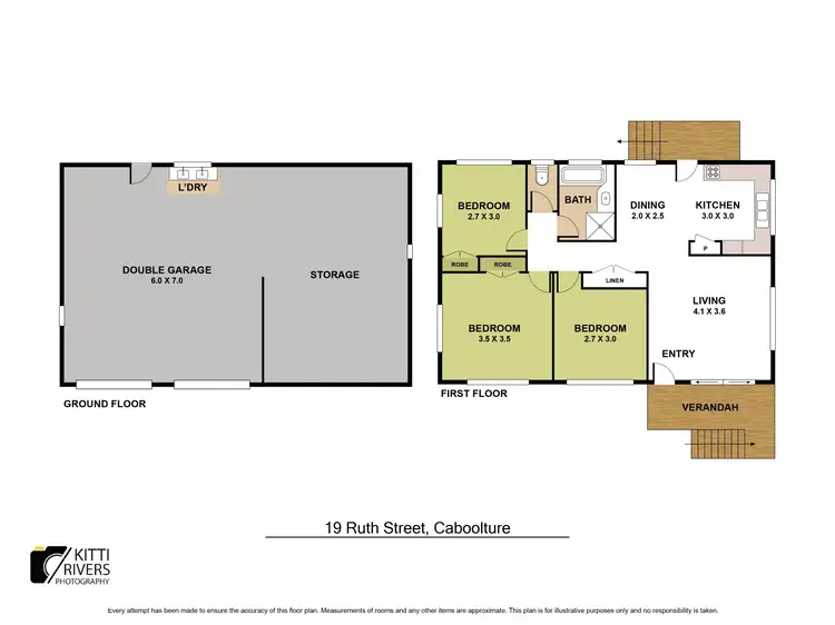 Floorplan of Homely house listing, 19 Ruth Street, Caboolture QLD 4510