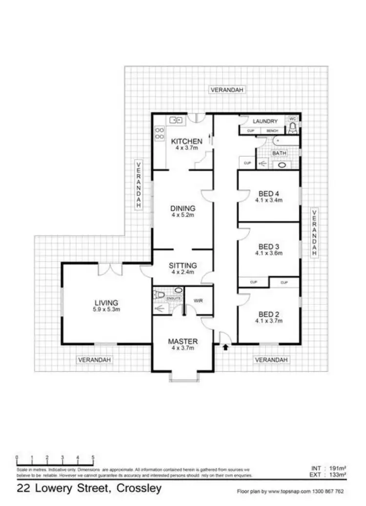 Floorplan of Homely rural property listing, 22 Lowery Road, Crossley VIC 3283