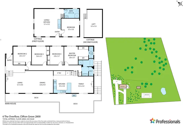 Floorplan of Homely rural property listing, 6 The Overflow, Orange NSW 2800