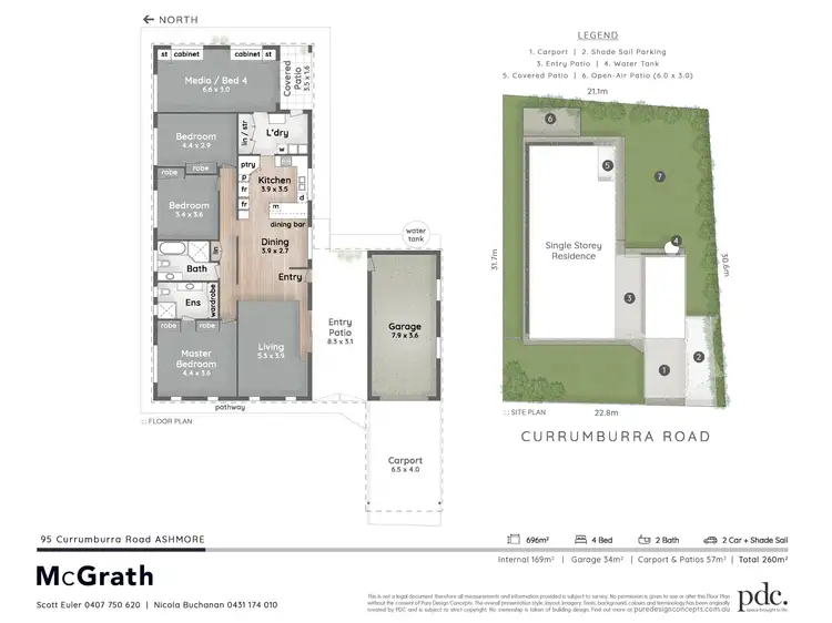 Floorplan of Homely house listing, 95 Currumburra Road, Ashmore QLD 4214