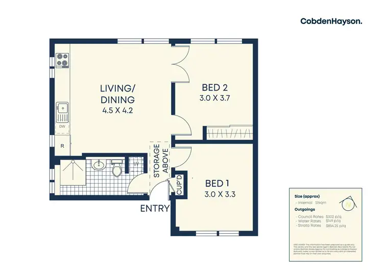 Floorplan of Homely apartment listing, 7/18a Ballast Point Road, Birchgrove NSW 2041