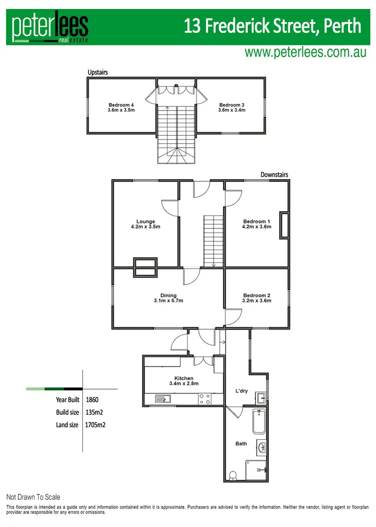 Floorplan of Homely house listing, 13 Frederick Street, Perth TAS 7300