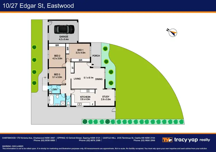 Floorplan of Homely villa listing, 10/27-29 Edgar Street, Eastwood NSW 2122