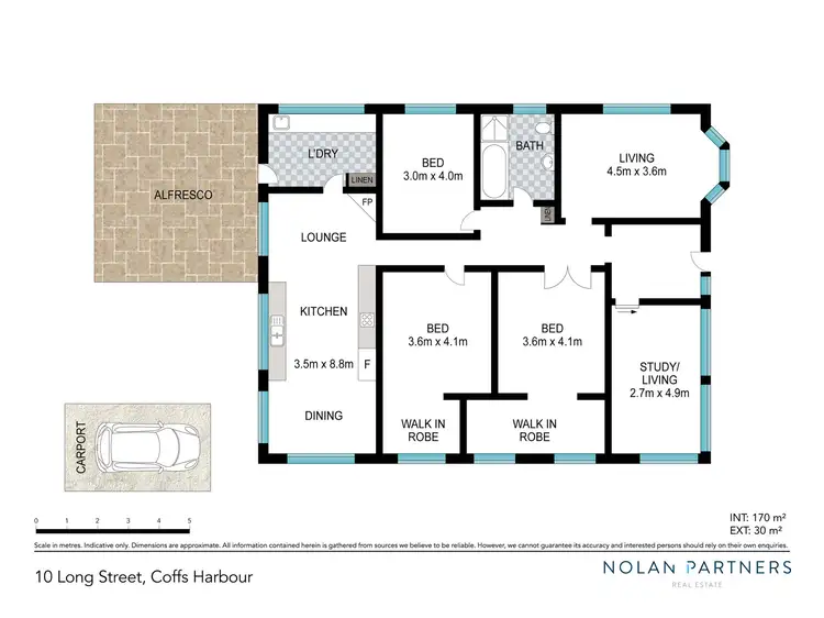 Floorplan of Homely house listing, 10 Long Street, Coffs Harbour NSW 2450