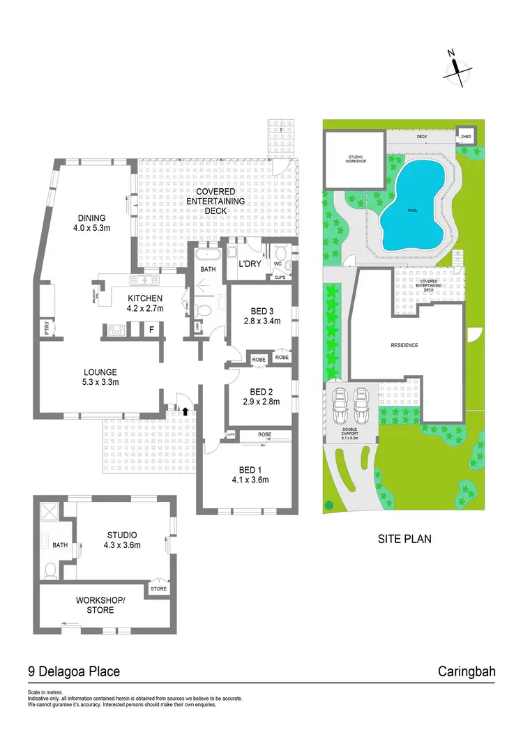Floorplan of Homely house listing, 9 Delagoa Place, Caringbah NSW 2229