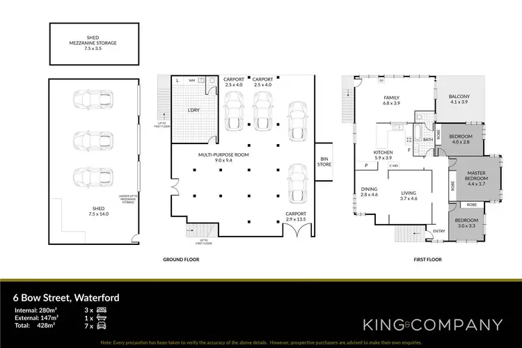 Floorplan of Homely house listing, 6 Bow Street, Waterford QLD 4133
