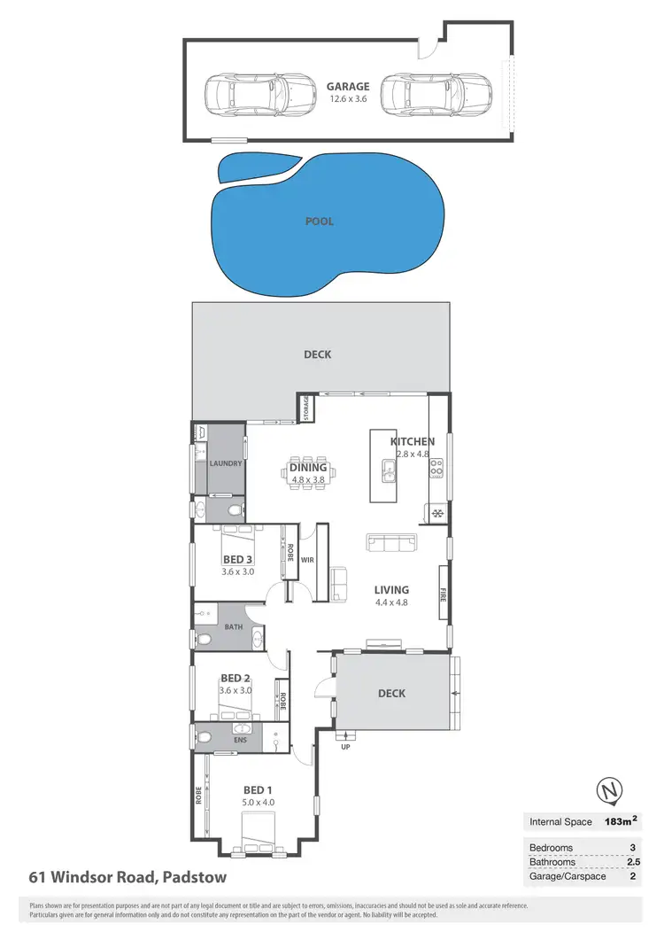 Floorplan of Homely house listing, 61 Windsor Road, Padstow NSW 2211