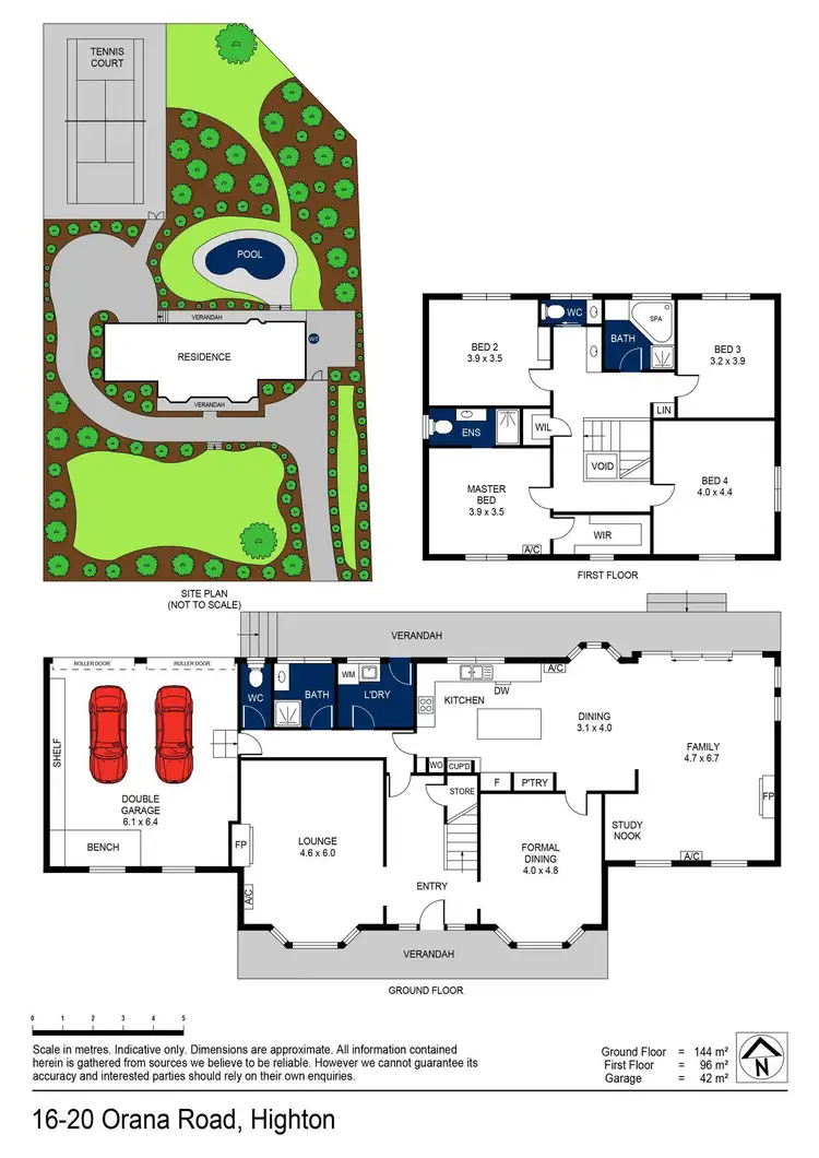 Floorplan of Homely house listing, 16-20 Orana Road, Highton VIC 3216