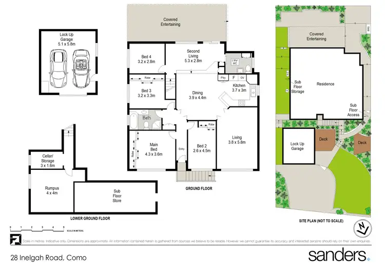 Floorplan of Homely house listing, 28 Inelgah Road, Como NSW 2226