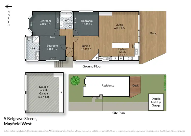 Floorplan of Homely house listing, 5 Belgrave Street, Mayfield West NSW 2304