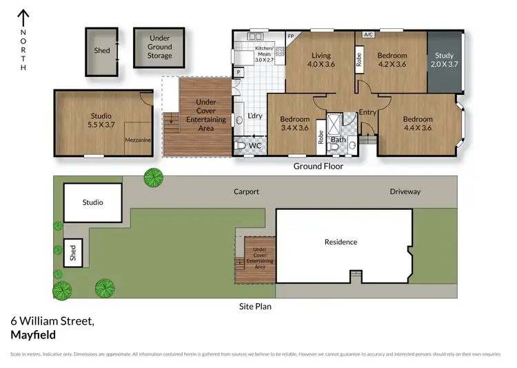 Floorplan of Homely house listing, 6 William Street, Mayfield NSW 2304