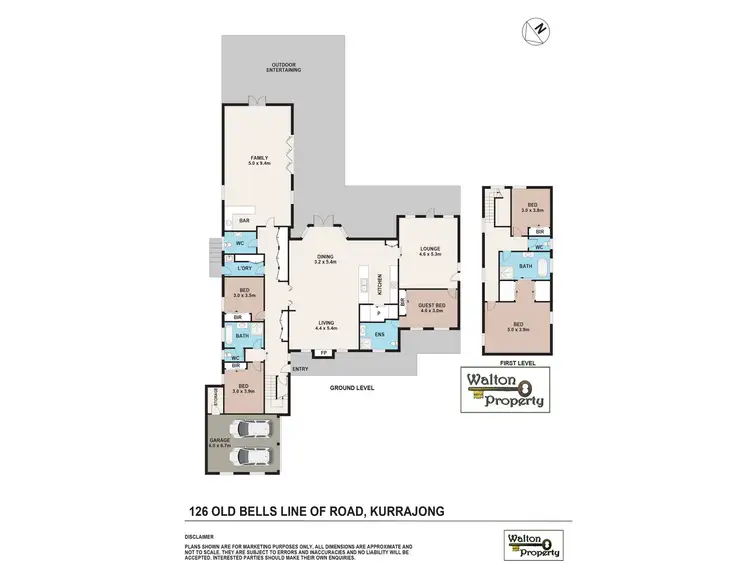 Floorplan of Homely house listing, 126 Old Bells Line Of Road, Kurrajong NSW 2758