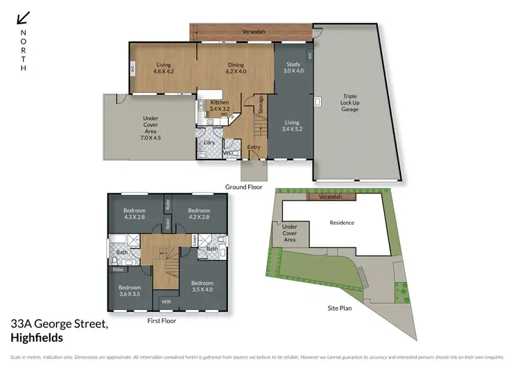 Floorplan of Homely house listing, 33A George Street, Highfields NSW 2289