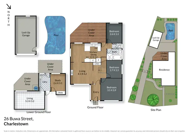 Floorplan of Homely house listing, 26 Buwa Street, Charlestown NSW 2290