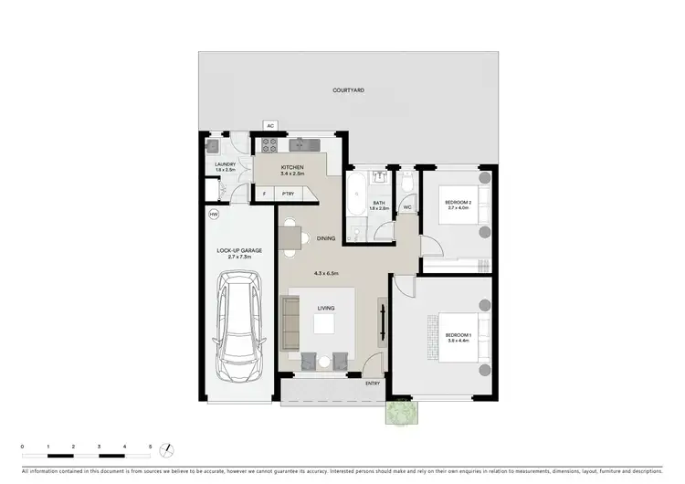 Floorplan of Homely villa listing, 7/54-58 Lincoln Street, Belfield NSW 2191