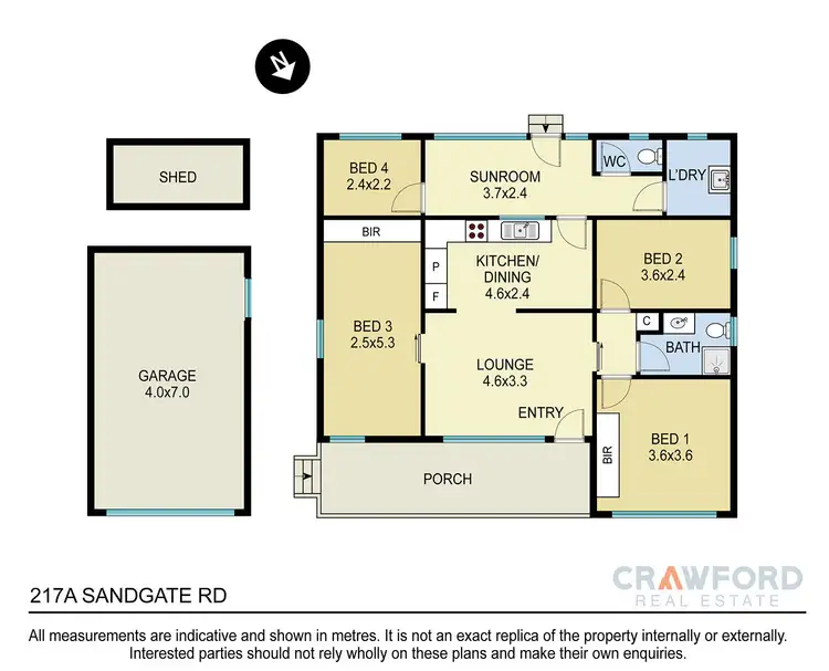 Floorplan of Homely house listing, 217a Sandgate Road, Birmingham Gardens NSW 2287