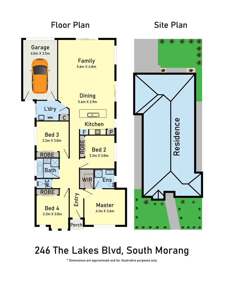 Floorplan of Homely house listing, 246 The Lakes Boulevard, South Morang VIC 3752