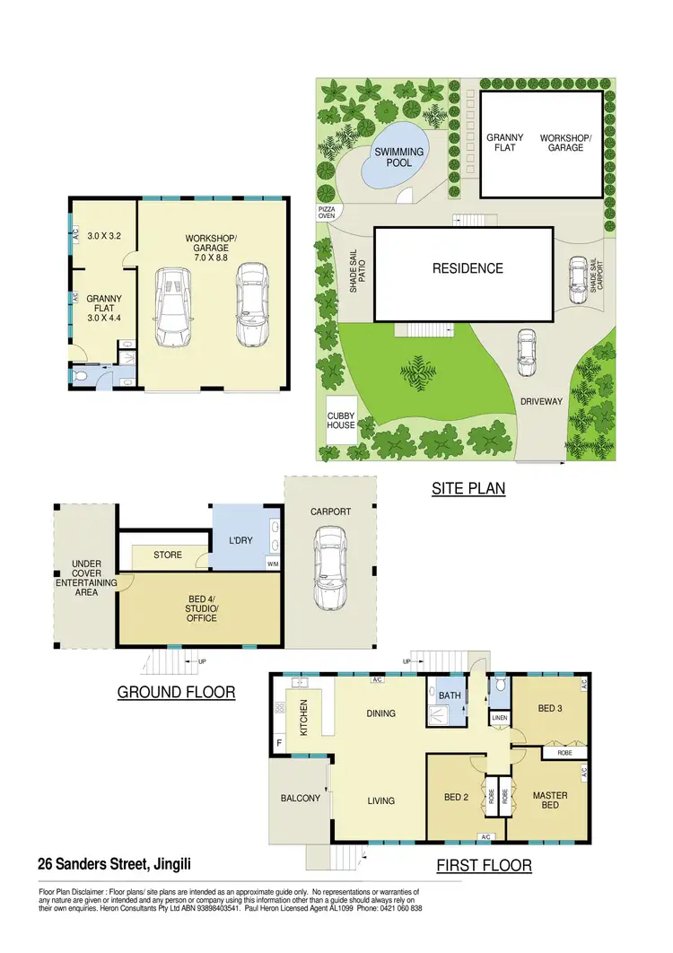 Floorplan of Homely house listing, Address available on request
