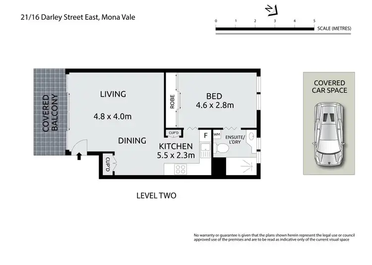 Floorplan of Homely unit listing, 21/16 Darley Street East, Mona Vale NSW 2103