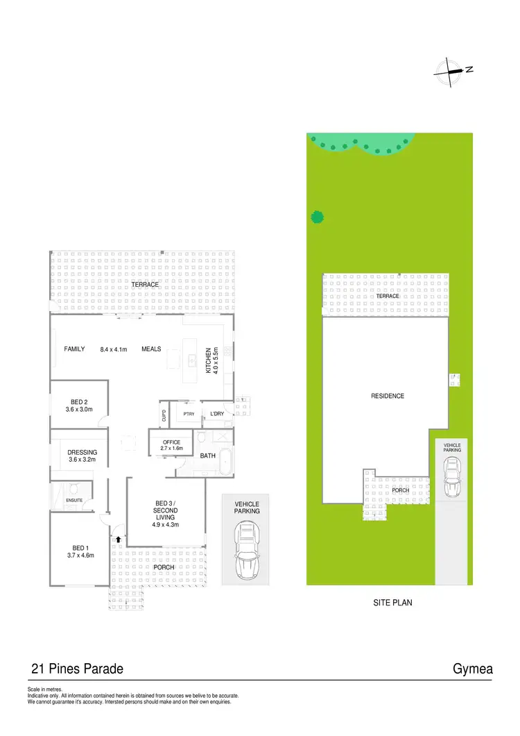 Floorplan of Homely house listing, 21 Pines Parade, Gymea NSW 2227