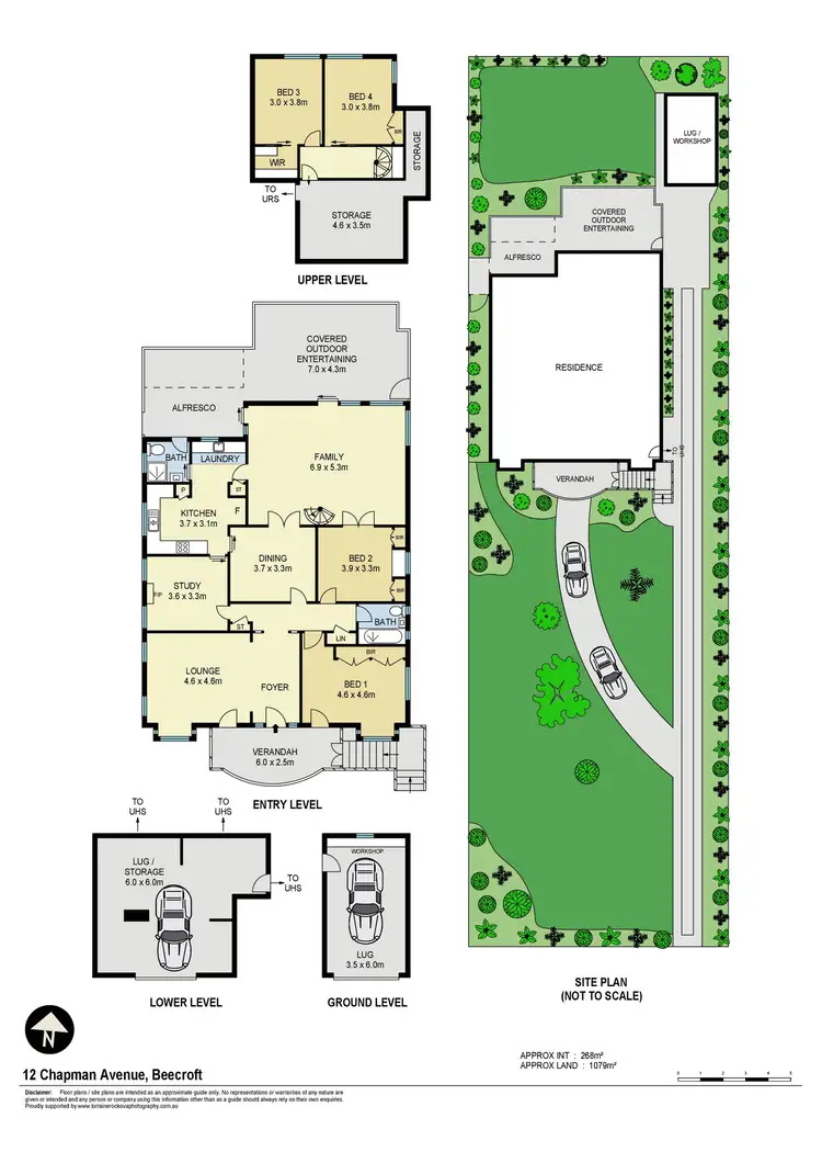 Floorplan of Homely house listing, 12 Chapman Avenue, Beecroft NSW 2119