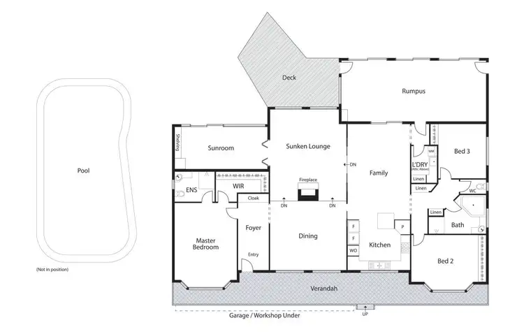 Floorplan of Homely house listing, 41 William Wilkins Crescent, Isaacs ACT 2607